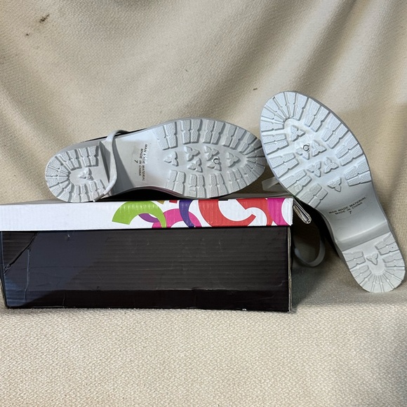 Refresh women’s chunky heal shows sz 7 nwt Navy - Picture 4 of 7